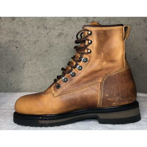 Red Wing 2247 Comfort Force Brown Steel Toe Boots Size 9 3E - With Original Box - Picture 6 of 12